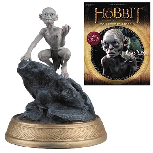 The Hobbit Gollum Misty Mountains Figure with Collector Magazine #21